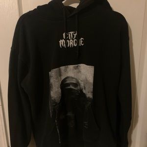 City morgue inked revolver magazine limited time hoodie